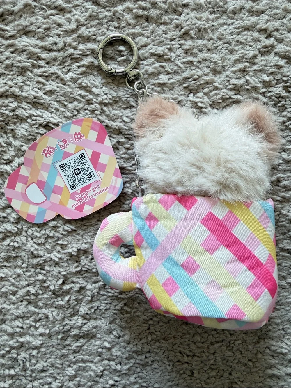 Bond MOW MOW ESFJ Plush Keychain Soft Bond Series Collectible Doll